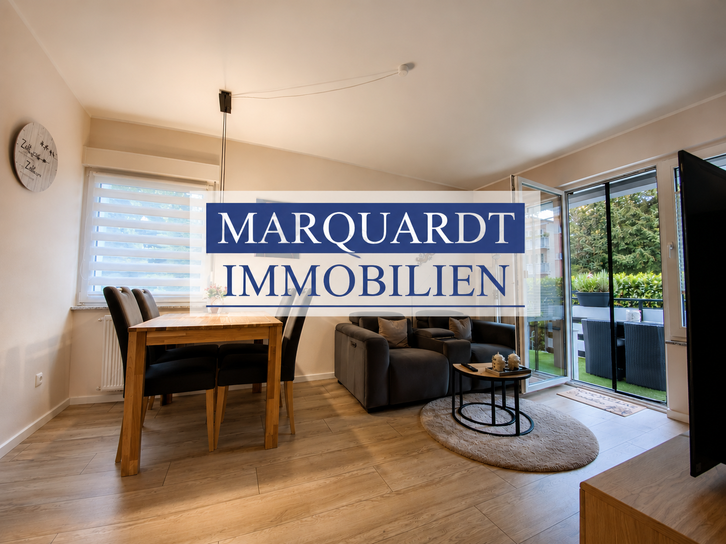 Foto Sch�ne Eigentumswohnung mit Balkon und Garten