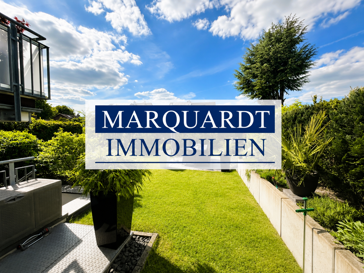 Foto Eigentumswohnung mit Terrasse und Garten