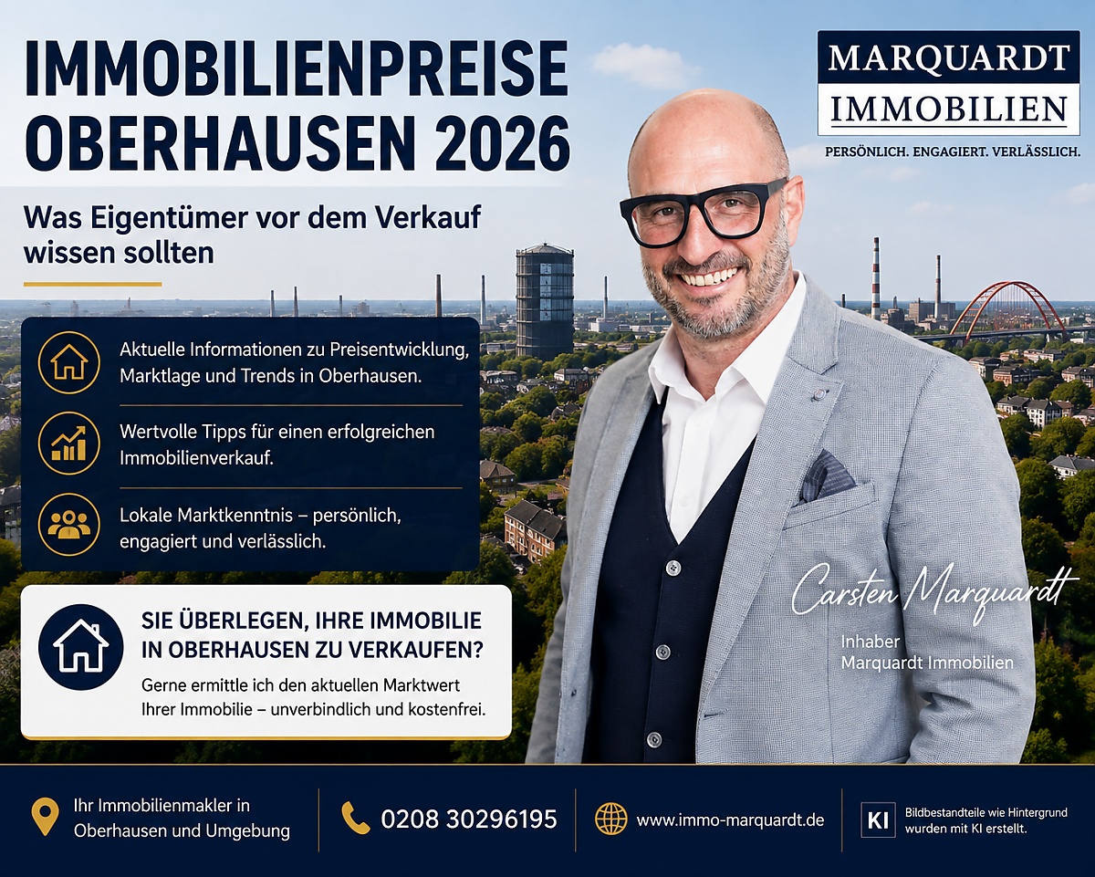 Immobilienpreise Oberhausen 2026 � Carsten Marquardt von Marquardt Immobilien