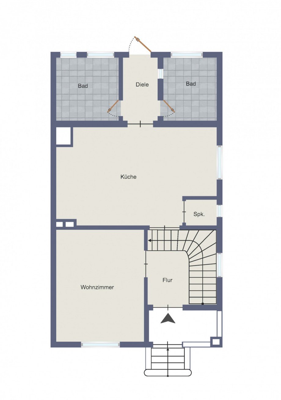 Erdgeschoss Doppelhaush�lfte Oberhausen