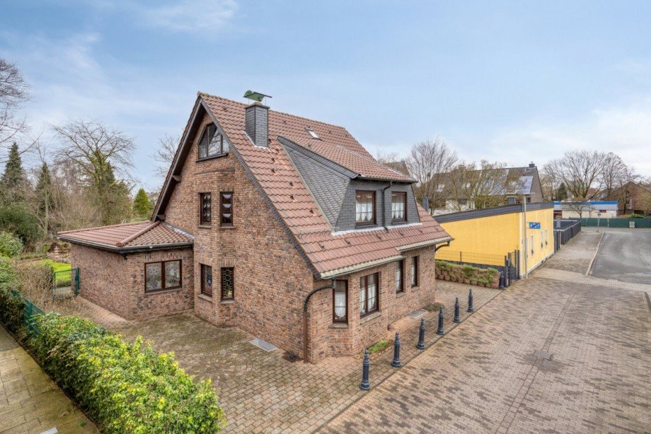 Ansicht von der Stra�e Einfamilienhaus Oberhausen