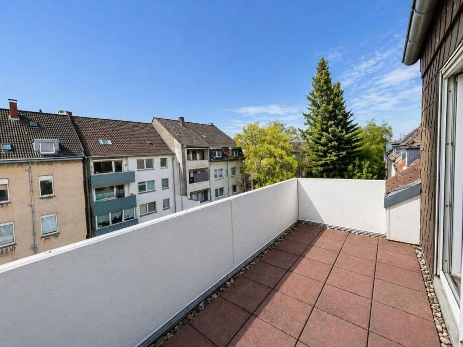 Balkon Dachgeschosswohnung Oberhausen