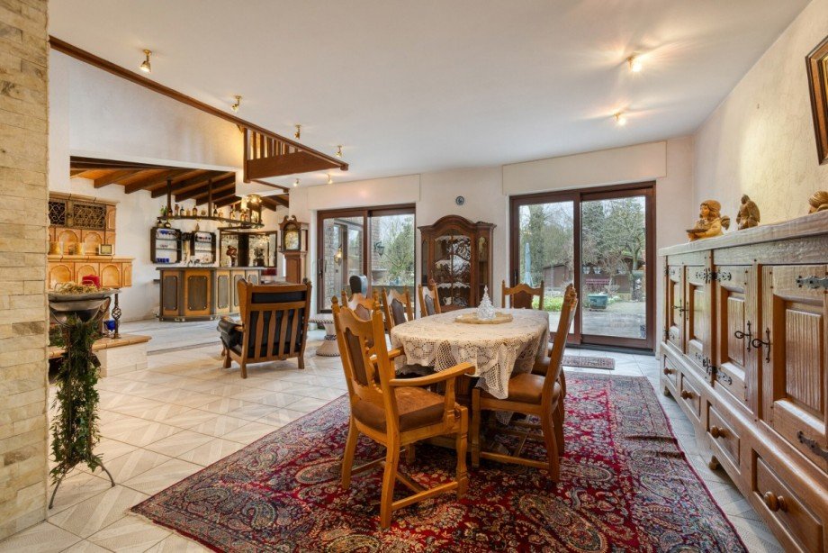 Blick in das Wohnzimmer Einfamilienhaus Oberhausen