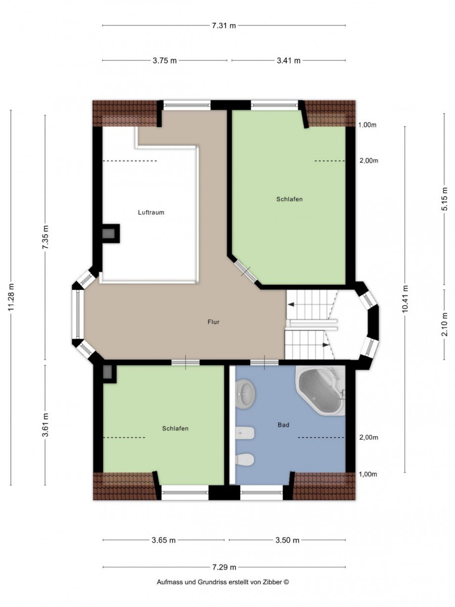 Dachgeschoss Einfamilienhaus Oberhausen