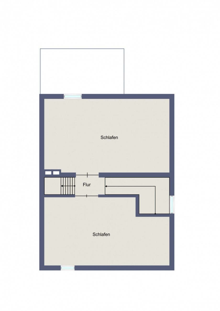 Obergeschoss Doppelhaush�lfte Oberhausen