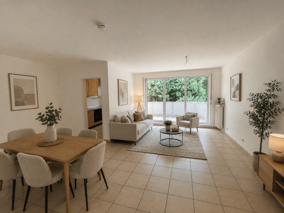 Virtuelles Home Staging _ Einrichtung wurde mittels KI erg�nzt (4) Wohnung Velbert