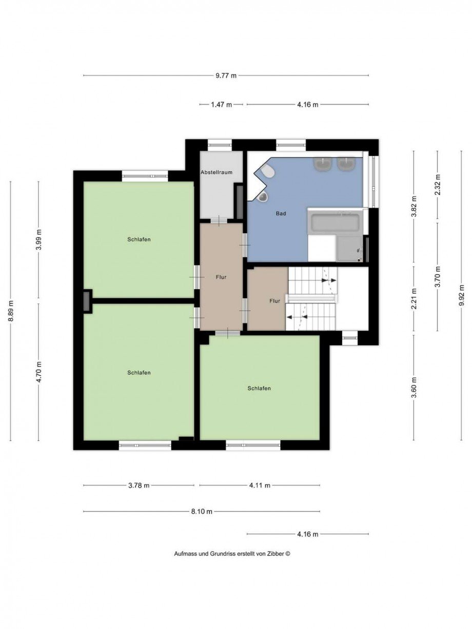 Obergeschoss Mehrfamilienhaus Oberhausen