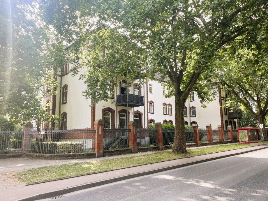 Stra�enansicht Etagenwohnung Wesel