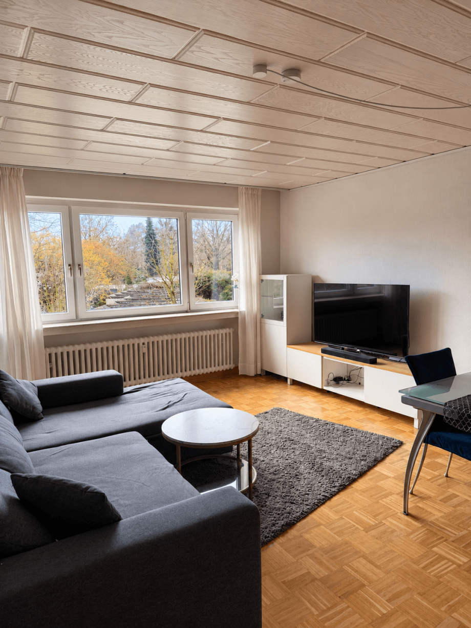 Wohnzimmer Etagenwohnung Oberhausen