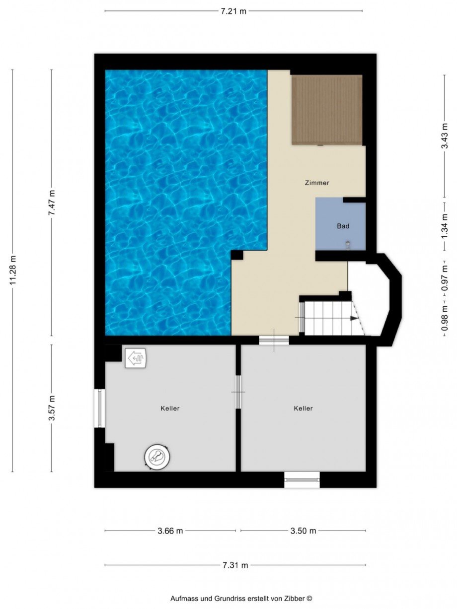 Kellergeschoss Einfamilienhaus Oberhausen