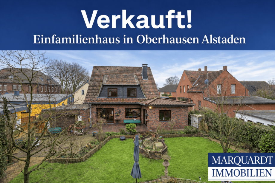 VERKAUFT Einfamilienhaus Oberhausen