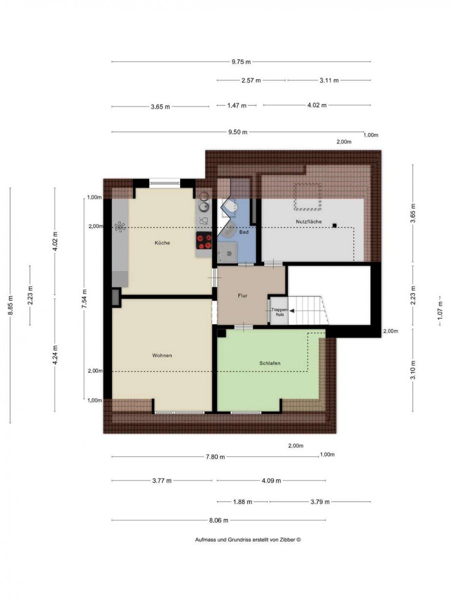 Dachgeschoss Mehrfamilienhaus Oberhausen