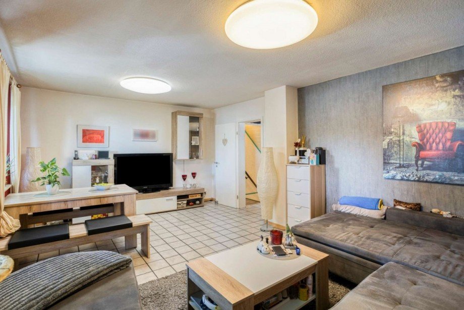 Wohnzimmer Doppelhaush�lfte Oberhausen