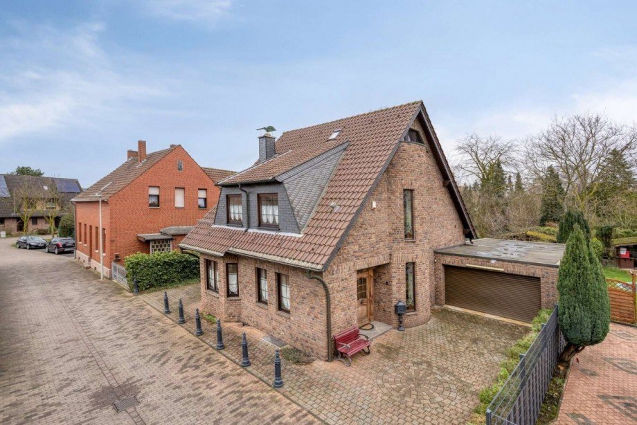 Ansicht von der Stra�e Einfamilienhaus Oberhausen