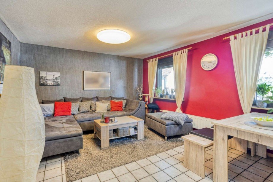Wohnzimmer Doppelhaush�lfte Oberhausen