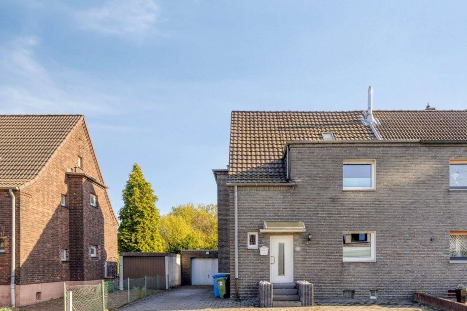 Ansicht Doppelhaush�lfte Oberhausen