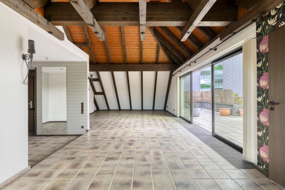 Wohnzimmer Penthousewohnung Oberhausen