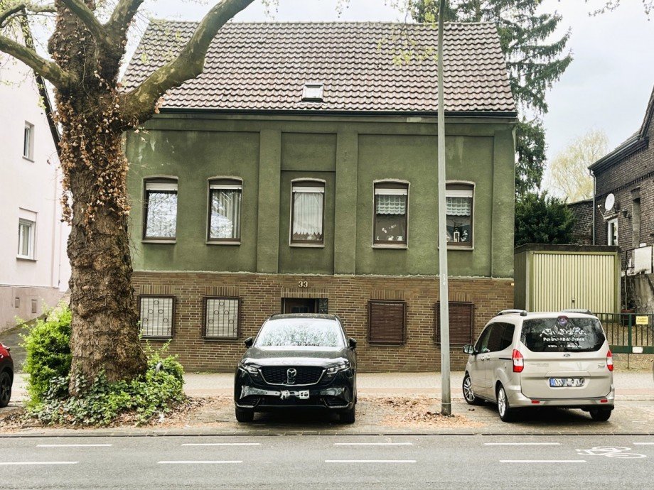 Ansicht Stra�e Zweifamilienhaus Oberhausen