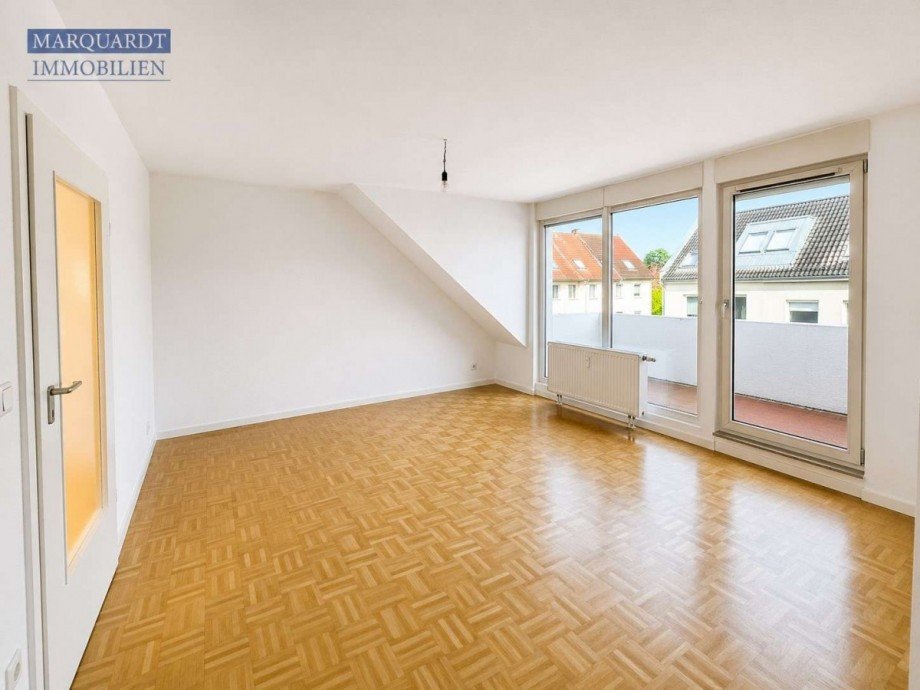Wohnzimmer Dachgeschosswohnung Oberhausen